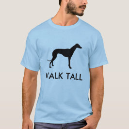 Walk Tall Greyhound Silhouette T-Shirt