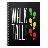 Walk Tall Notitieboek (Voorkant)