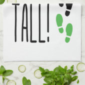 Walk Tall Theedoek (Gevouwen)