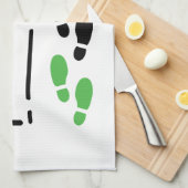 Walk Tall Theedoek (Quarter Fold)