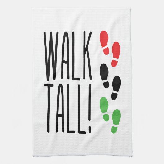 Walk Tall Theedoek (Verticaal)