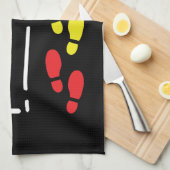 Walk Tall Theedoek (Quarter Fold)