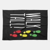 Walk Tall Theedoek (Horizontaal)