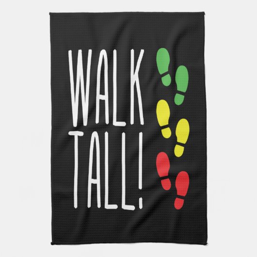 Walk Tall Theedoek (Verticaal)
