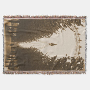 Walk the Line - London Eye Throw Blanket Deken