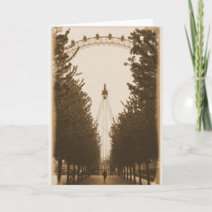 Walk the Line - London Eye - Wenskaart Kaart
