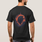 Walk Through Fire – 24 Hard Lines Warrior Shirt (Achterkant)