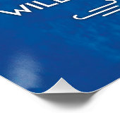 "Walk Through Fire" Isaiah 43:2 Bijbelverse Poster (Hoek)