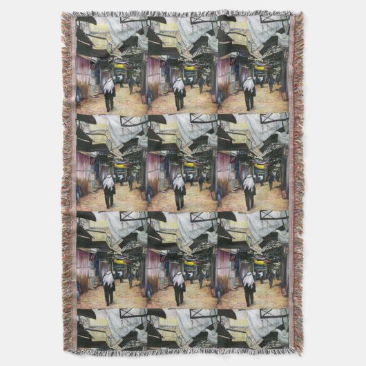 Walk Thuis door de Oude Jeruzalem Deken (Voorkant Verticaal)