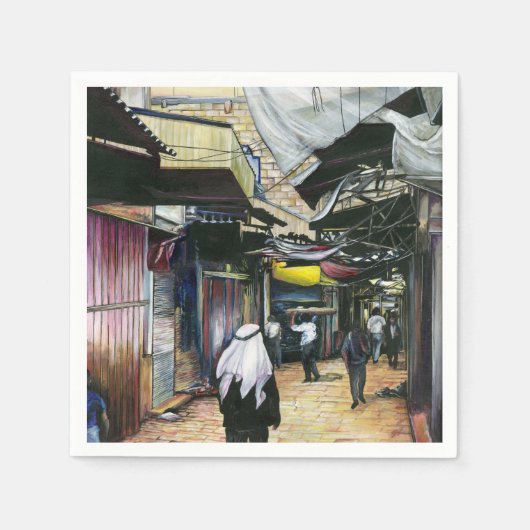 Walk Thuis door de Oude Jeruzalem Servet (Voorkant)