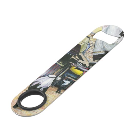 Walk Thuis door de Oude Jeruzalem Speed Flessenopener (Voorkant Gekanteld)