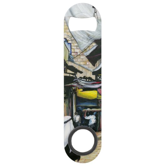 Walk Thuis door de Oude Jeruzalem Speed Flessenopener (Achterkant)