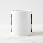 Walk van de grafische kaart van de Qilin Mountain Grote Koffiekop (Voorkant)