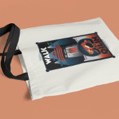 Walk van de grafische kaart van de Qilin Mountain Tote Bag