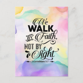 Walk van Faith Briefkaart