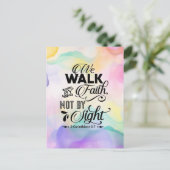 Walk van Faith Briefkaart (Staand voorkant)