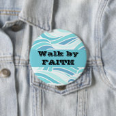 Walk van Faith Ronde Button 4,0 Cm (In situ)