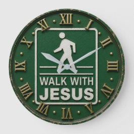 Walk with Jesus Christian Grote Klok
