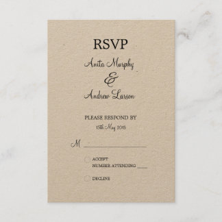 'Walk with Me' RSVP-ontwerp RSVP Kaartje