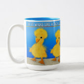 WALK ZOALS EEN EENVOUDIG, MOK, HET KAN EEN EENVOUD TWEEKLEURIGE KOFFIEMOK (Links)