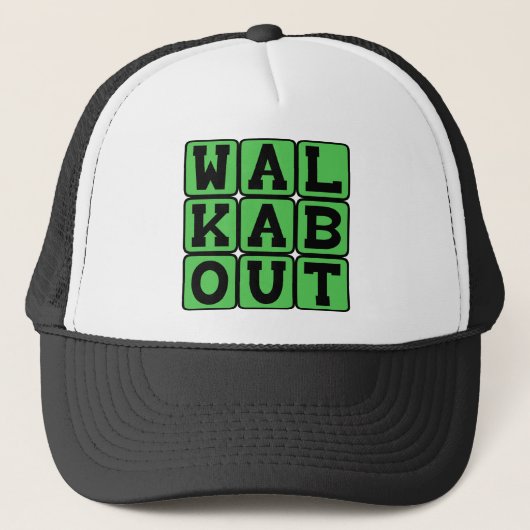 Walkabout, Australische Avontuur Trucker Pet (Voorkant)