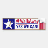 #Walkaway JA WE KUNNEN! Bumpersticker (Voorkant)