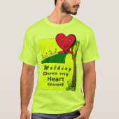 Walken doet mijn hart goed t-shirt (Voorkant)