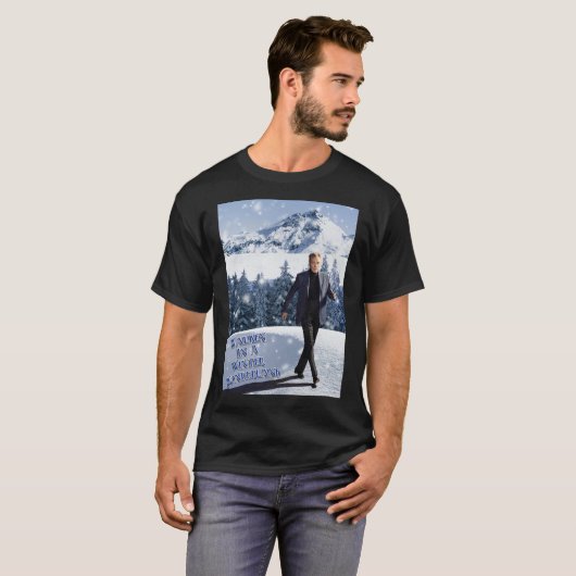 Walken in een winterland6 t-shirt (Voorkant volledig)
