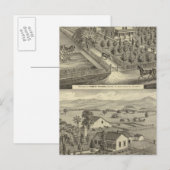 Walker, Ball residences Briefkaart (Voorkant / Achterkant)