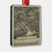 Walker, Ball residences Metalen Ornament (Rechts)