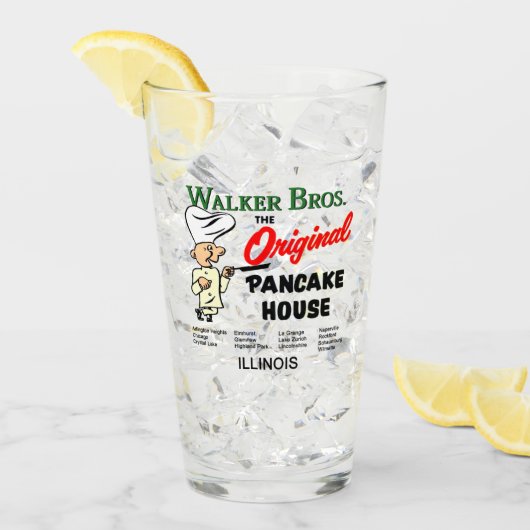 Walker Bros. Illinois, het originele pannenkoekenh Glas (Voorkant ijs)