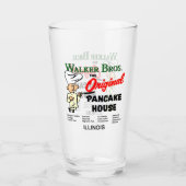Walker Bros. Illinois, het originele pannenkoekenh Glas (Voorkant)