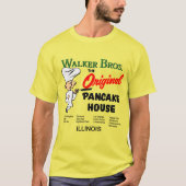 Walker Bros. Illinois, het originele pannenkoekenh T-shirt (Voorkant)