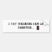 Walker Bumpersticker (Voorkant)