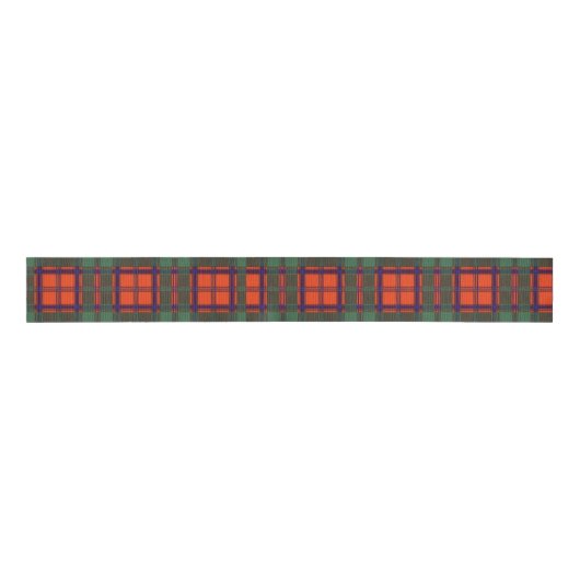 Walker clan Pset Scottish kilt tartan Grosgrain Lint (Voorkant)