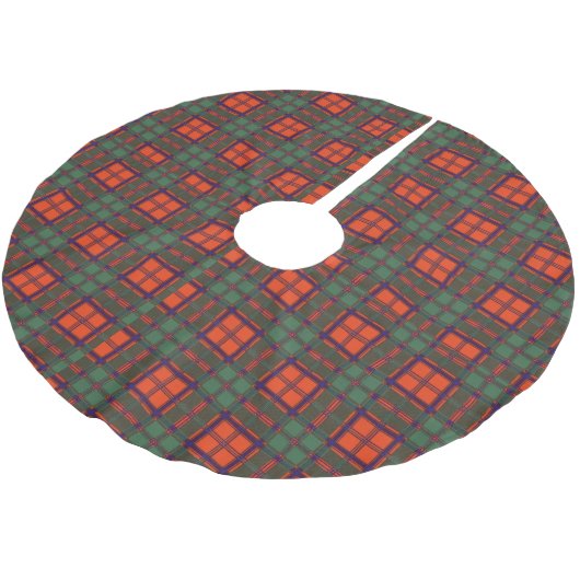Walker clan Pset Scottish kilt tartan Kerstboom Rok (Gekanteld)