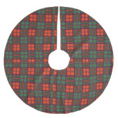 Walker clan Pset Scottish kilt tartan Kerstboom Rok (Voorkant)