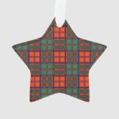 Walker clan Pset Scottish kilt tartan Ornament (achterkant)