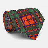 Walker clan Pset Scottish kilt tartan Stropdas (Opgerold)