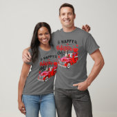 Walker Coonhound Happy Valentine's Day Cla T-shirt (Unisex)