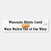 Walker Curds & Whey Bumpersticker (Voorkant)