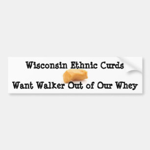 Walker Curds & Whey Bumpersticker