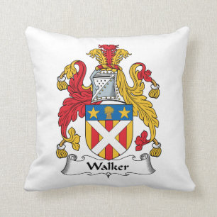 Walker Family Crest Kussen