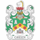 Walker Family Crest Sticker (Voorkant)