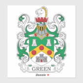Walker Family Crest Sticker (Vel)