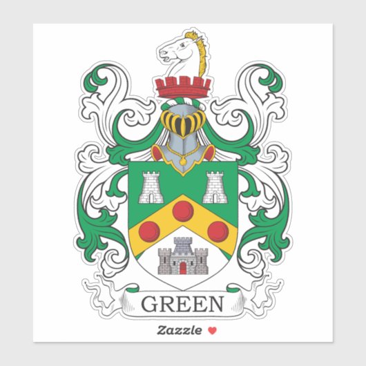 Walker Family Crest Sticker (Vel)