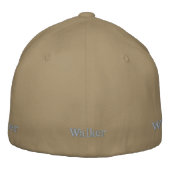Walker geborduurde naam, pet (Achterkant)