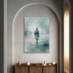 Walker in de mist poster