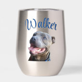 Walker Naam Met Staffy Bull Terrier, (Achterkant)