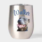 Walker Naam Met Staffy Bull Terrier, (Voorkant)
